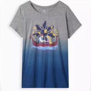 Torrid Disney’s Tangled Triblend Jersey T-Shirt Size 2 (18/20)